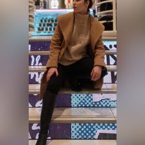 🧥 London Fog Camel Wrap Coat